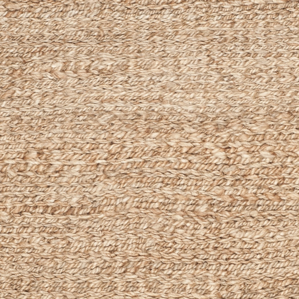 SAFAVIEH Natural Fiber Jerald Braided Jute Area Rug, Natural, 10' x 14'