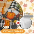 thumbnail image 3 of Fall Kitchen Window Curtains and Valances Set 36 Inch, Buffalo Plaid Pumpkins Truck Gnomes Farmhouse Short Tier Curtain for Cafe Living Room Bathroom, Autumn 3 Pieces Set Kitchen Decor, 3 of 6