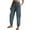 Sky Blue, variant on Utoimkio Women's Straight Leg Cargo Pants Summer High Waisted Drawstring Casual Loose Lounge Pants for Women with Pockets