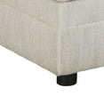 thumbnail image 4 of Wooden Ottoman with Hidden Storage and Tubular Legs White- Saltoro Sherpi, 4 of 5