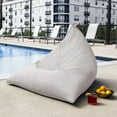 thumbnail image 7 of Jaxx Twist Outdoor Bean Bag Chair, Pearl, 7 of 7