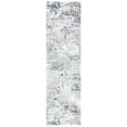 thumbnail image 3 of SAFAVIEH Amelia Alastar Abstract Distressed Runner Rug, Gray/Ivory, 2'2" x 8', 3 of 11