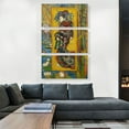 thumbnail image 2 of ARTCANVAS The Courtesan 1887 Canvas Art Print by Vincent Van Gogh - Size: 60" x 40" (0.75" Deep) (3-Piece), 2 of 9