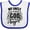 White and Royal, variant on Inktastic My Uncle Was So Amazing God Made Him an Angel Boys or Girls Baby Bib