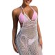 thumbnail image 5 of VISgogo Vestido de playa para mujer, cuello halter, espalda abierta, sin mangas, para bikini/traje de baño VISgogo moda, 5 of 9