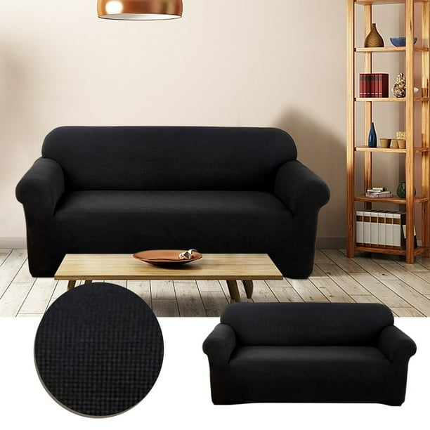 Sofá Fundamental, Tela Elástica Antideslizante, Protección Contra Polvo y Las Manchas, Cómodo y Duradero, Perfecto para Sala de Estar y Dormitorio, Fácil de Instalar, Diseño de Una Sola Pieza.