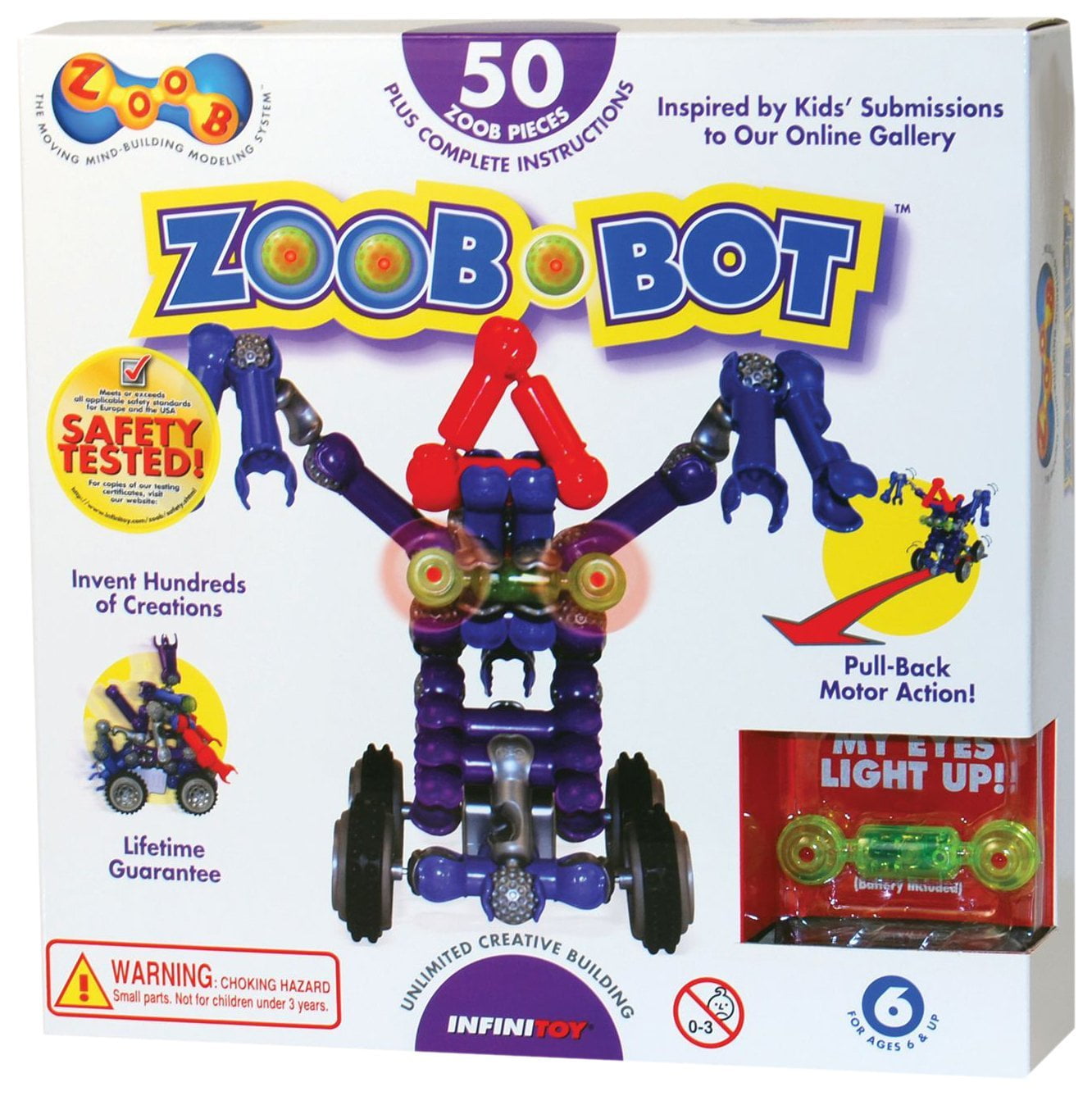 ZOOB BuilderZ Inventor's Kit Toy Activity Set - Walmart.com