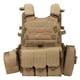 thumbnail image 1 of Chaleco De Caza Chaleco de caza Airsoft chaleco Molle de pecho ajustable para deporte de viaje (marrón) Tmvgtek Para Estrenar, 1 of 6