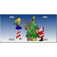 thumbnail image 1 of XMAS-03 North Pole Christmas Full Color License Plates, 1 of 1