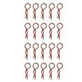 thumbnail image 1 of 20 / Juego de pasadores de clips de cuerpo universales para 1: 6 1: 8 marrón Zulema Clips de cuerpo RC, 1 of 6