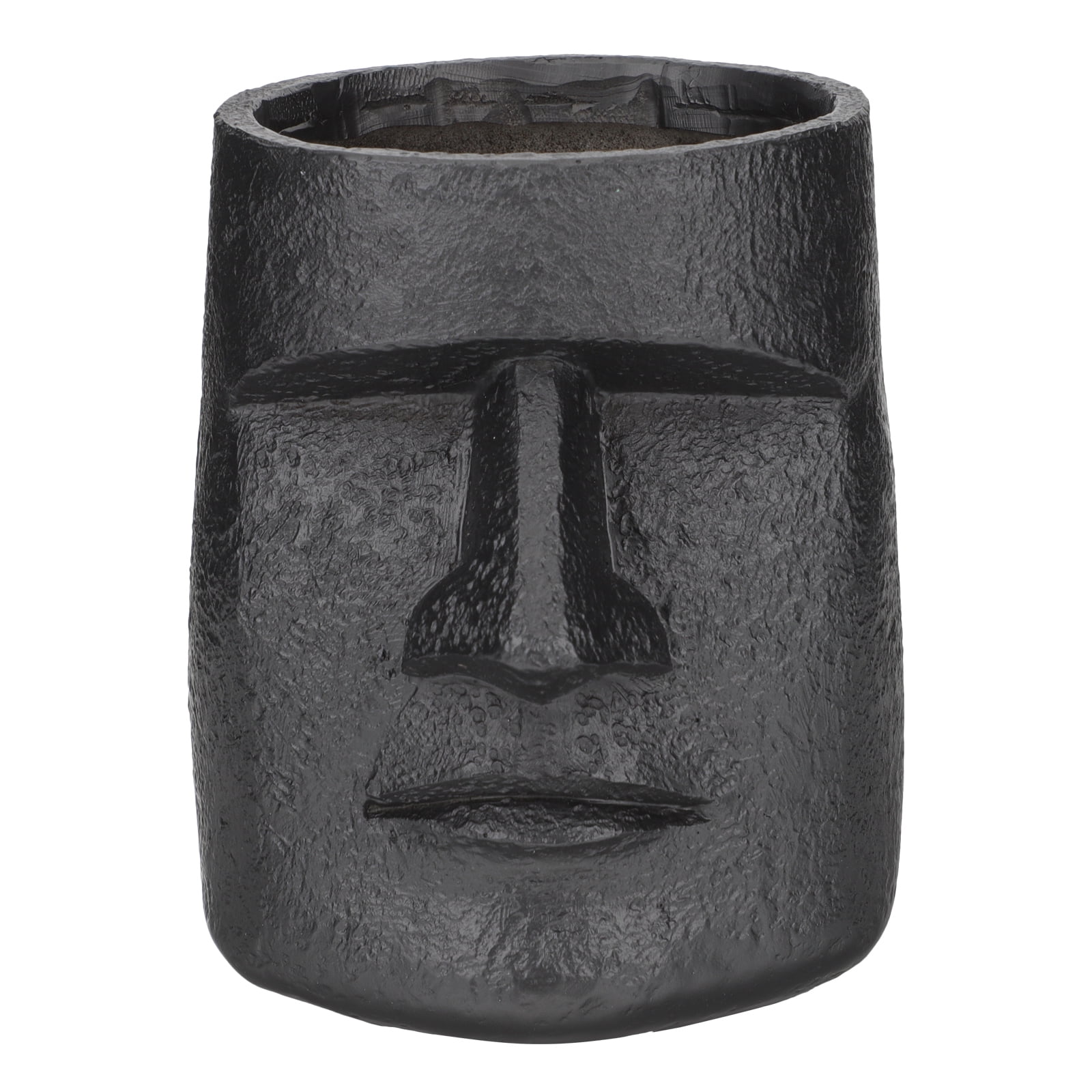 Flower Pot Vase Planter Island Easter Head Face Succulent Resinart