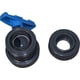 thumbnail image 2 of Ball valve 50mm - Made of PVC - With connection on both sides - 50mm sleeve - Grey, 2 of 2