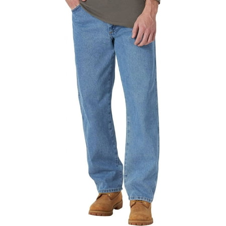 Rustler Men's Classic Regular Fit 30W x 30L Stonewash