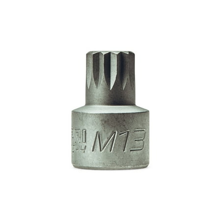 UPC: 0886352300445 | Capri Tools 13 mm M13 Super-Stubby XZN Triple Square Impact Bit Socket