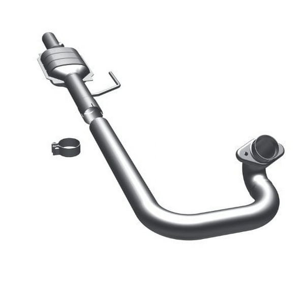 MagnaFlow 49021 Large Stainless Steel Direct Fit Catalytic Converter Fits select: 1997-1999 JEEP WRANGLER / TJ