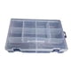 thumbnail image 1 of Small Bead Organiser Case 10 Grids Clear Storage Box Detachable Jewelry Beads Organiser Container Case For DIY Crafts, 1 of 1