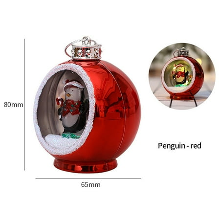 

Dreamhall Christmas Ball Ornament Christmas Tree Lights Lamp Pendants Electroplating Ball Colorful Lighting