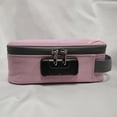thumbnail image 4 of Naiovety Bolsa de maquillaje de viaje con cerradura, organizador de artículos de tocador, bolsa de almacenamiento para maquillaje en movimiento Almacenamiento y organización del hogar D, 4 of 6