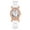 Rose gold, variant on BS New Chain Simple Special Interest Light Luxury Ceramic Beads Women's Watch Quartz Watch Fashion