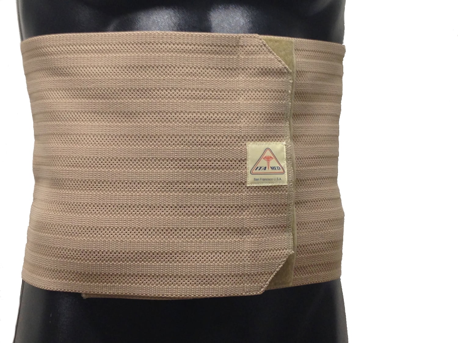 NYOrtho 4 Panel Abdominal Binder Stomach Compression for Women and Men Belly  Band, 60”-75” Waist 12” High 