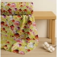 thumbnail image 4 of Soimoi Cotton Voile Fabric Leaves,Floral & Mushroom Vegetable Printed Craft Fabric by the Yard 42 Inch Wide, 4 of 7