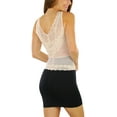 thumbnail image 2 of ToBeInStyle Women's Shaping Lace V-Neck Camisole, 2 of 7