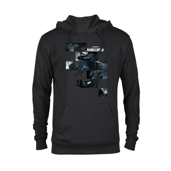 Star Wars The Mandalorian Season 3 Grogu Bo-Katan & Armorer - Pullover Hoodie for Adults - Customized-Black