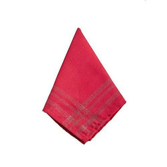 Fennco Styles Holiday Iridescent Design Plaid Tablecloth