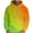 Orange, variant on Fashion Hoodie for Men Gradient Color Drop Shoulder Pullover Tops Regular Fit Casual Long Sleeve Drawstring Hooded Sweatshirt Orange 2XL