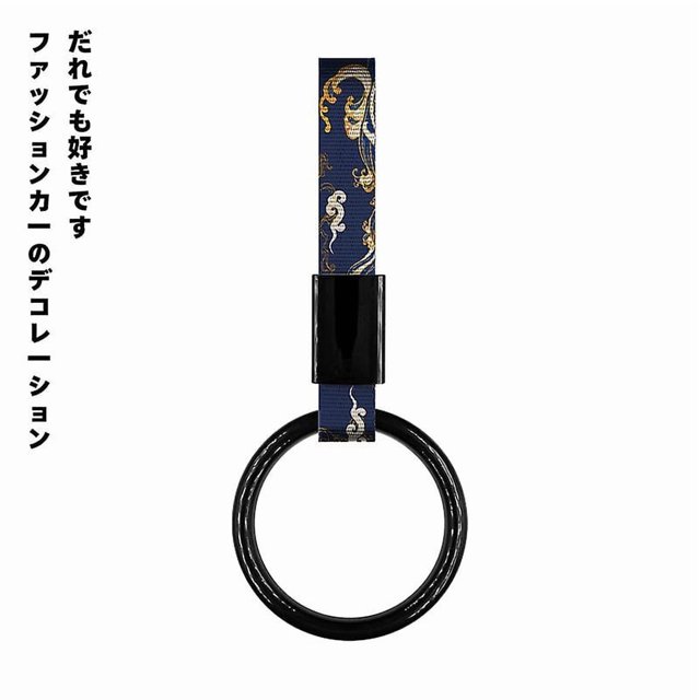 Tsurikawa Ring Car Handle Strap Jdm Style Universal Car Decoration Heart Pull Modification Charm Tow Hook Interior Ornaments New