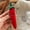 Chili Pepper Smiley Face Wool Felt Pendant, variant on New Korean colorful wool felt vegetable keychain pendant, cute, fashionable, and high-end bag accessory