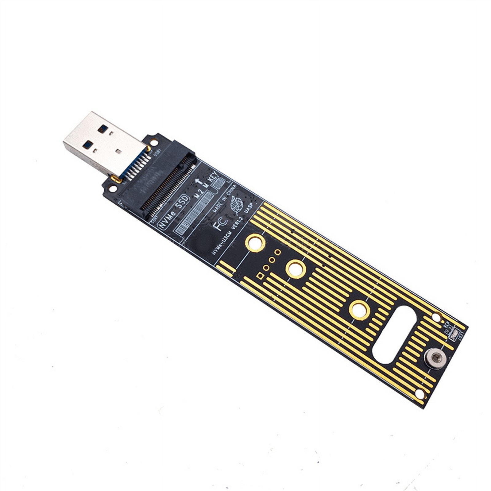 Adaptateur M.2 NVME SSD vers USB 3.1, Gen 2, 10Gbps, 2242/2260/2280