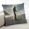 thumbnail image 1 of Ahgly Company Sports Ski Coussin Intérieur, 18 Pouces par 18 Pouces, 1 of 6