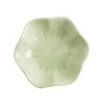 thumbnail image 3 of yuksok Ceramic Trinket Tray Flower Shape Spoon Holder Decorative Plate Key Bowl Dish for Trinket Daughter Kitchen Birthday Gift Light Green, 3 of 7