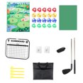 thumbnail image 1 of Kids Golf Set with Thickened 3MM Golf Game Mat Erasable Scoreboard Club Sticky Balls Golf Practice Mini Golf Game for Children as shown, 1 of 5