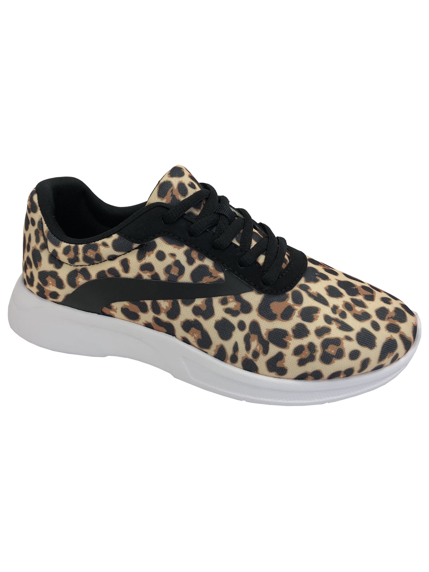wide width leopard sneakers
