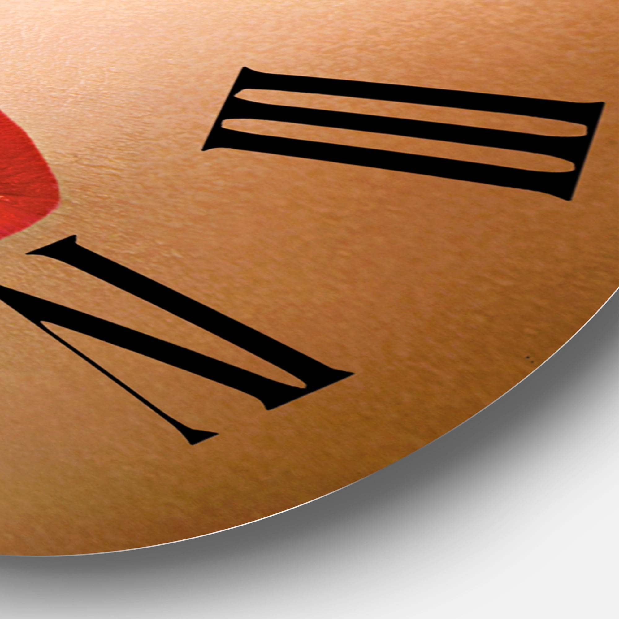 Designart 1 in Quartz Modern/Contemporary Wall Clock