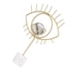 thumbnail image 2 of Decoración de bola de cristal de ojo de sabiduría, adorno de bola de cristal de metal, arte decorativo para sala de estar ANGGREK Otros, 2 of 8