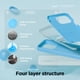 thumbnail image 4 of Funda de silicona líquida Elago para iPhone 15 Pro Max, azul, 4 of 6