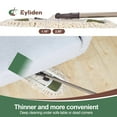 thumbnail image 6 of Eyliden Dust Mop with 2 Washable Microfiber Pads for Wet & Dry Floor Cleaning (Army Green), 6 of 8