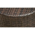 thumbnail image 5 of Noble House Keaton Outdoor Wicker Barrel Side Table in Multibrown, 5 of 7
