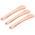 thumbnail image 1 of Makeup Spatula Set, Glossy Finish Face Cream Scoop 3PCS Rose Gold Zinc Alloy Multifunctional  for Cosmetics Application, 1 of 7