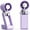 Purple, variant on TNYXORIX Portable Handheld Turbo Fan with Ice Cooler,Rechargeable 199 Speed Mini Personal Fan 15000 RPM,Up tp 20Hrs Cooling,Small Table Fans Pocket fan for Outdoor,Office,Camping,Hiking Travel-Black