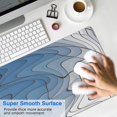 thumbnail image 3 of Extra Large 31.5 x 11.8 Inch Gaming Mouse Pad in Japanese Wave Design - Non-Slip Base with Stitched Edges, 3 of 7