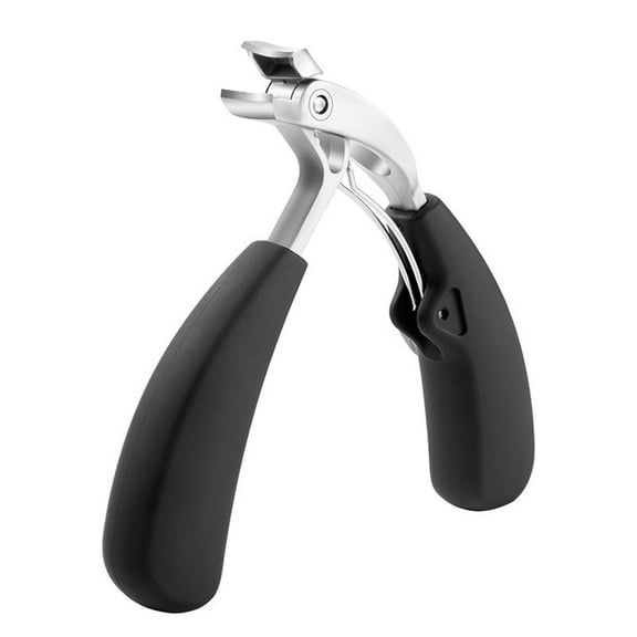 ARCADORA Angled Head Nail Clipper for Thick Toenails Ingrown Nails Stainless Steel Ergonomic Design Sharp Blades Easy Trimming for Elderly Pregnant Women