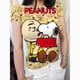 thumbnail image 3 of Camiseta ajustada de manga corta para mujer, camiseta informal de cuello redondo con Snoopy, camiseta ajustada, top sexy de verano, ropa superior Y2K para mujer, 3 of 5