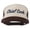 Brown Tan, variant on Chief Cook Embroidered Foam Mesh Cap - Navy White OSFM