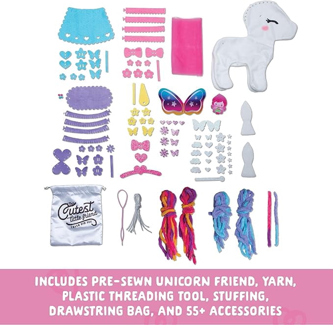 Craft-tastic Make a Friend Unicorn Mini Sewing Kit for Ages 6+