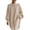 01 Beige, variant on Fewfanhot Fall Sweaters for Women Oversized Batwing Sweaters Long Sleeve Crew Neck Knit Asymmetrical Pullover Tops