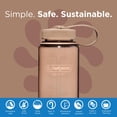 thumbnail image 2 of Botella de agua Nalgene Sustain Tritan sin BPA, 500 ml, color moca, 2 of 5